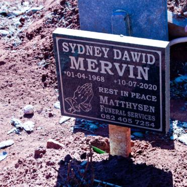 MERVIN Sydney Dawid 1968-2020