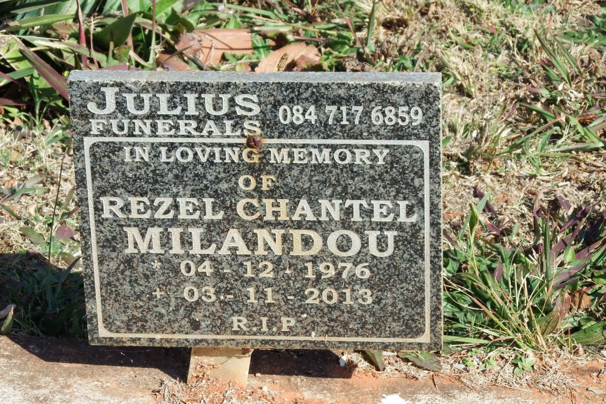 MILANDOU Rezel Chantel 1976-2013