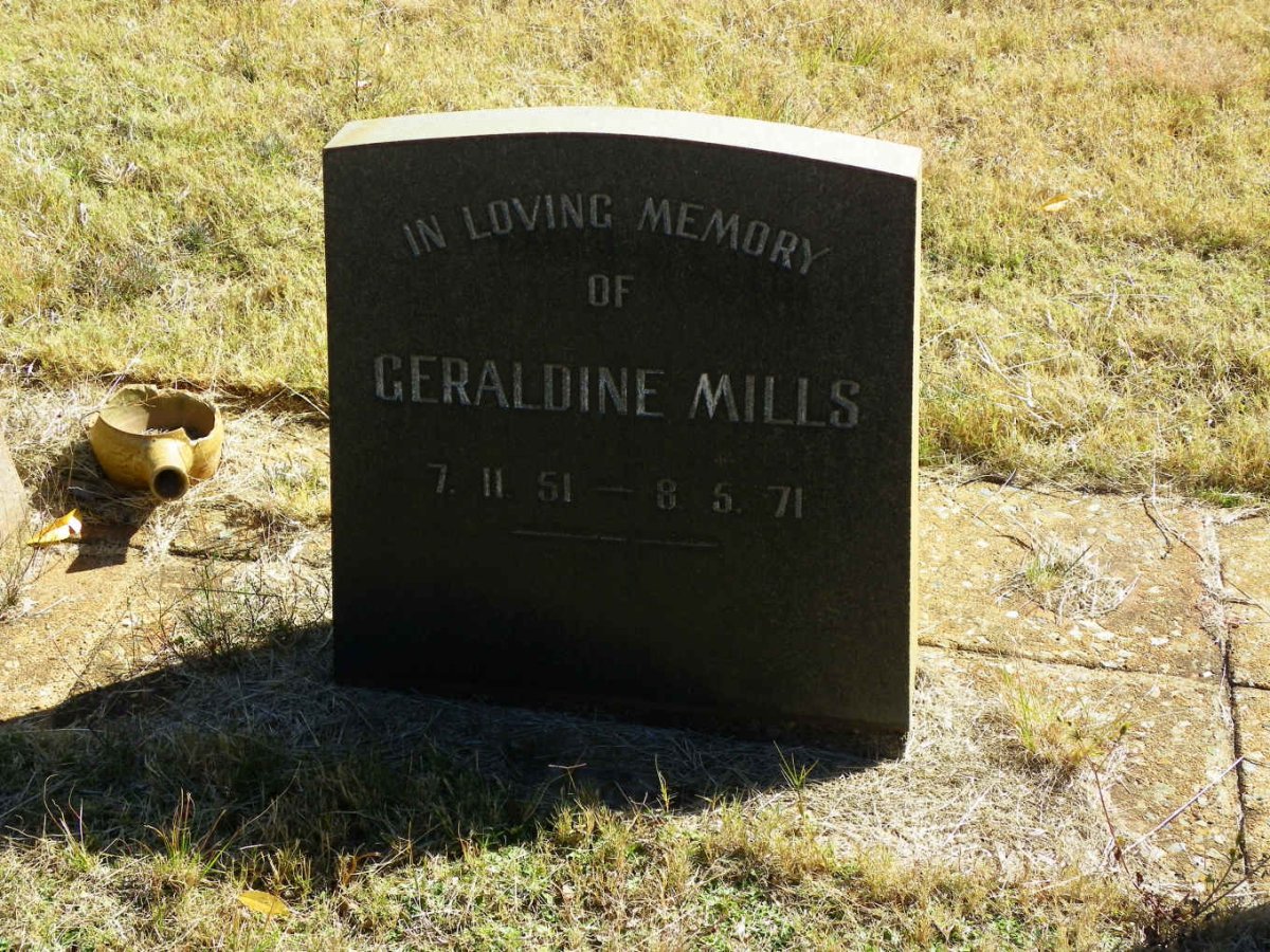 MILLS Geraldine 1951-1971