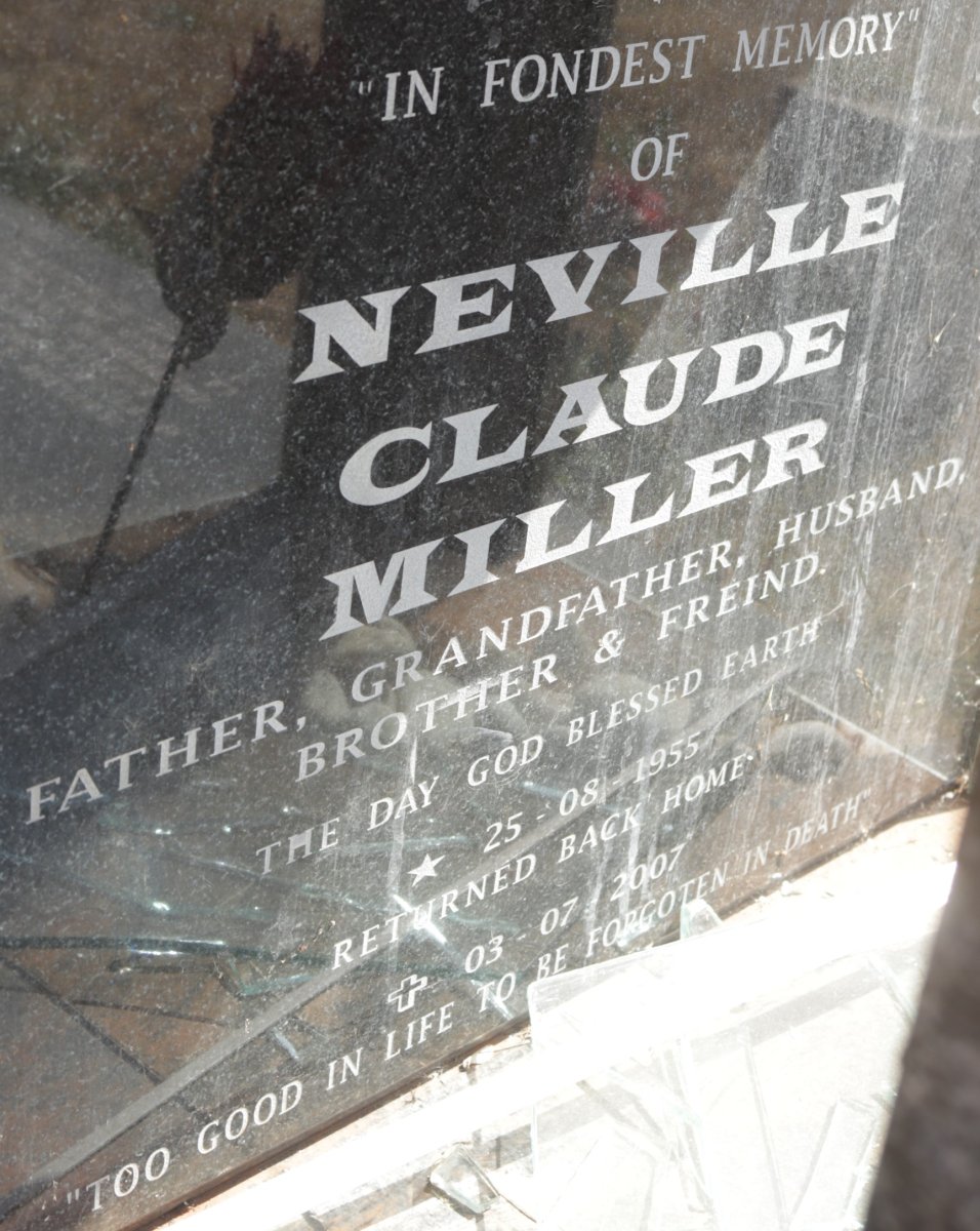 MILLER Neville Claude 1955-2007