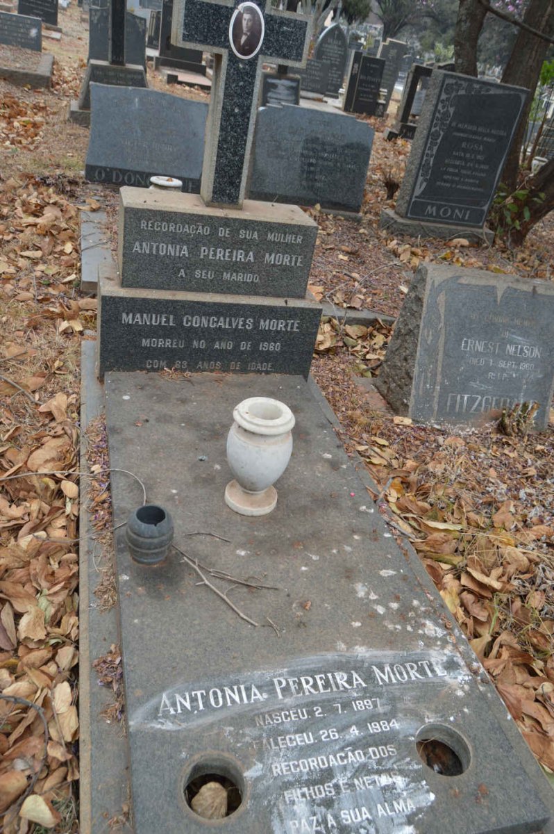 MORTE Antonia Pereira 1897-1984 :: MORTE Antonia Pereira
