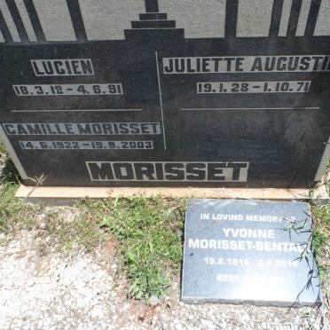 MORISSET Lucien 1918-1991 &amp; Camille 1922-2003