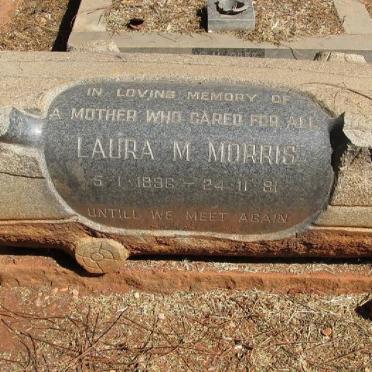 MORRIS Laura M. 1896-1981