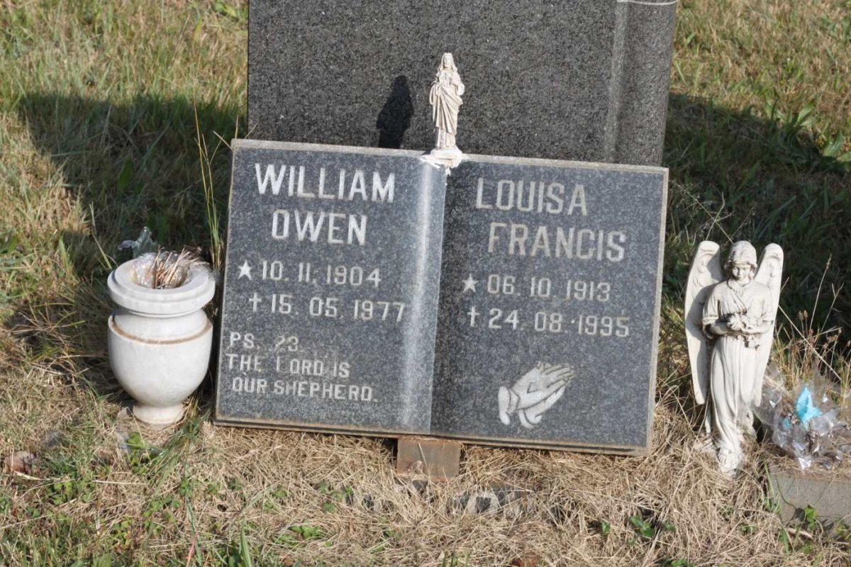 MORTON William Owen 1904-1977 &amp; Louisa Francis 1913-1995