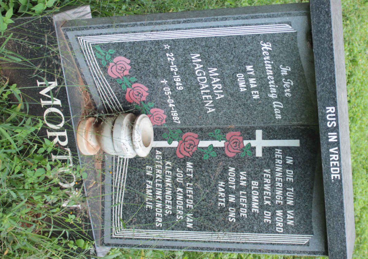 MORTON Maria Magdalena 1949-1987