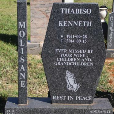 MOLISANE Thabiso Kenneth 1941-2014