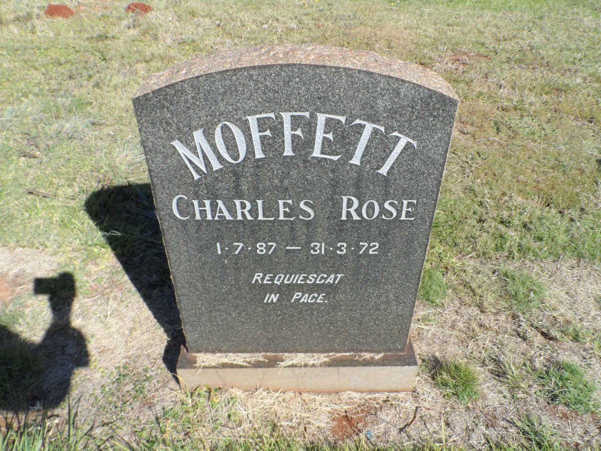 MOFFETT Charles Rose 1887-1972