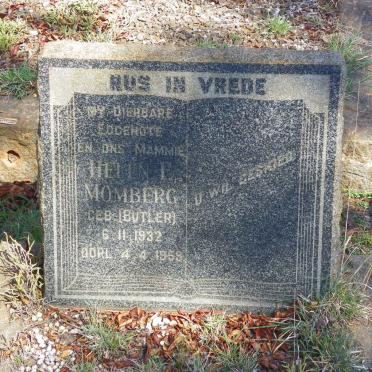 MOMBERG Helen E. nee BUTLER 1932-1959