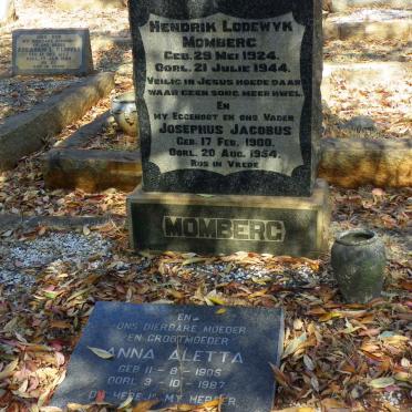 MOMBERG Josephus Jacobus 1900-1954 &amp; Anna Alida 1905-1987 :: MOMBERG Hendrik Lodewyk 1924-1944