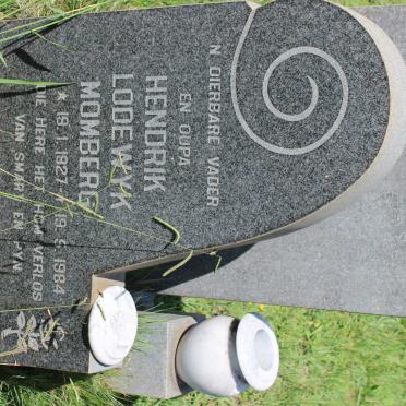 MOMBERG Hendrik Lodewyk 1927-1984