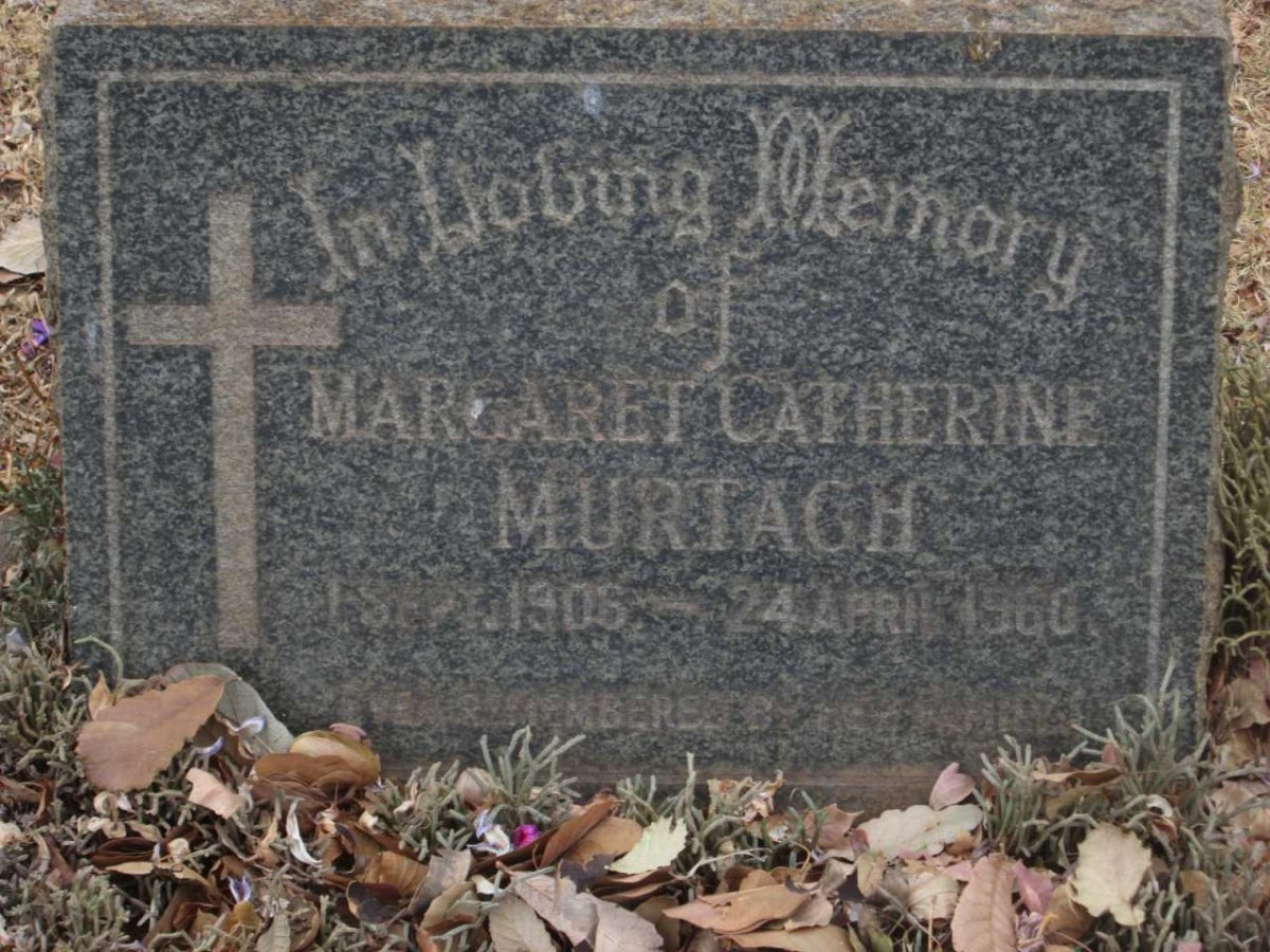 MURTAGH Margaret Catherine 1906-1960