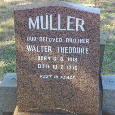 MULLER Walter Theodore 1918-1976