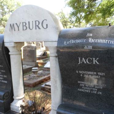 MYBURG Jack 1921-1987