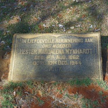 MYNHARDT Hester Magdalena 1862-1944
