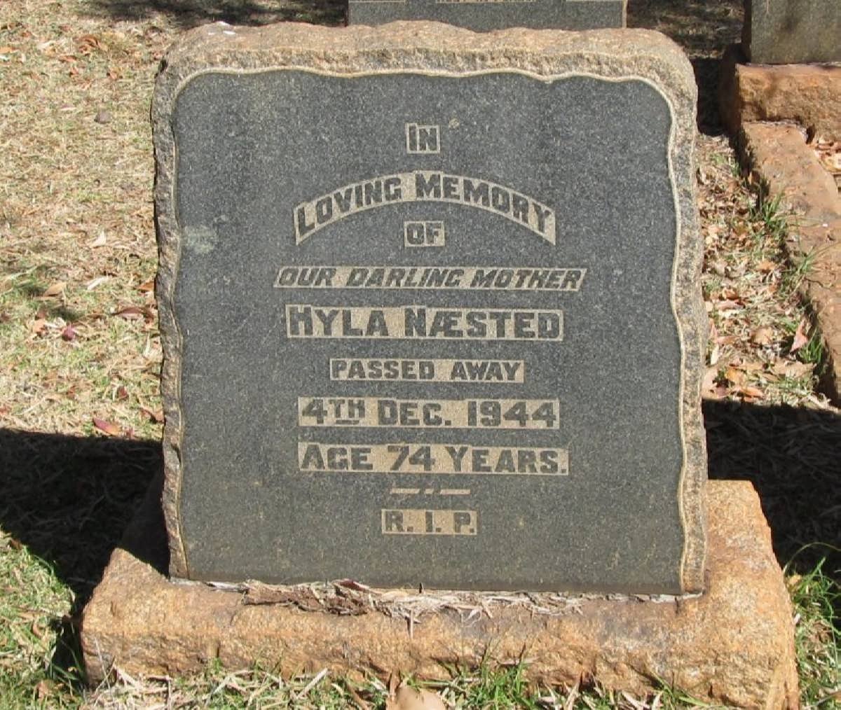 NAESTED Hyla -1944