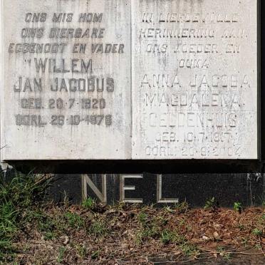 NEL Willem Jan Jacobus 1920-1976 &amp; Anna Jacoba Magdalena GELDENHUIS 1917-2004