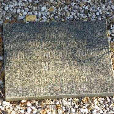 NEZAR Carl Hendrick Wilhelm 1940-1996