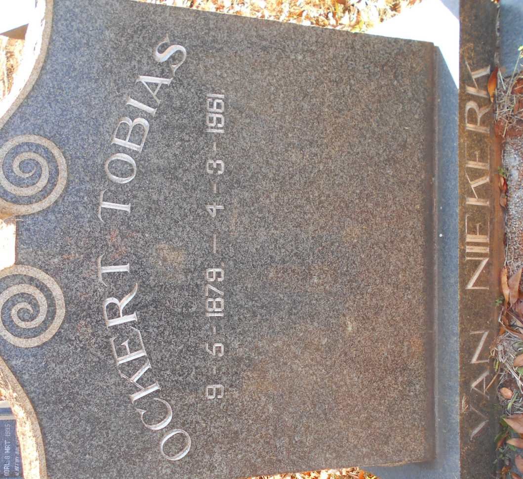 NIEKERK Ockert Tobias, van 1879-1961