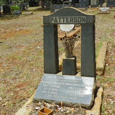 PATTERSON Albert Reuben 1901-1943 &amp; Margaret Matilda 1908-1966