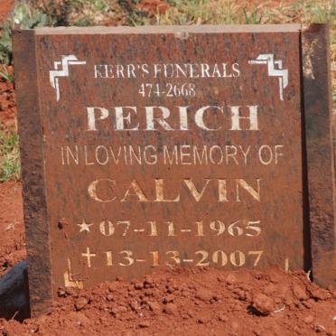PERICH Calvin 1965-2007