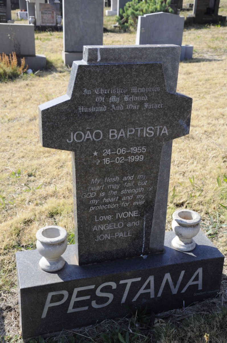 PESTANA Joao Baptista 1955-1999