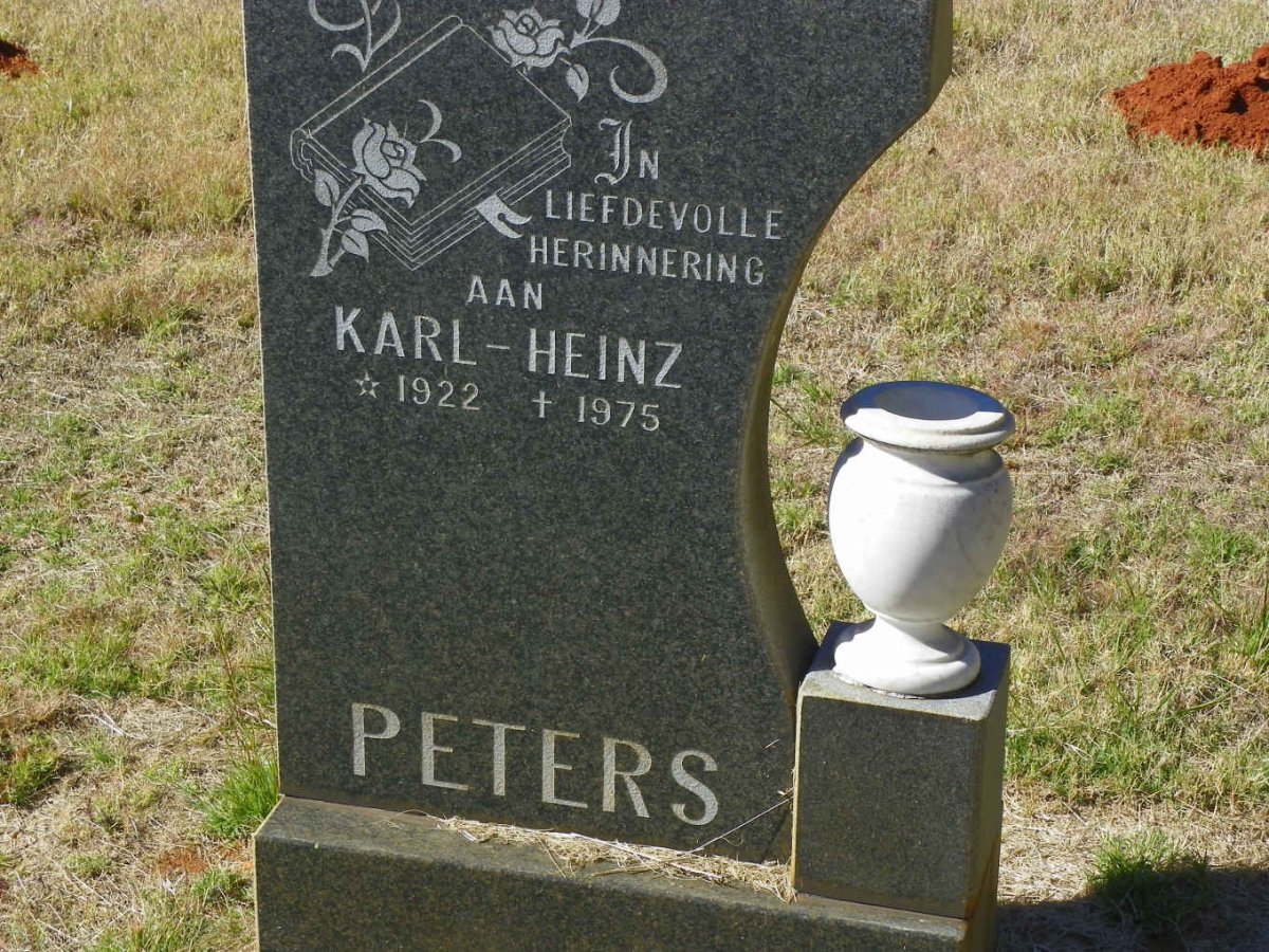 PETERS Karl-Heinz 1922-1975