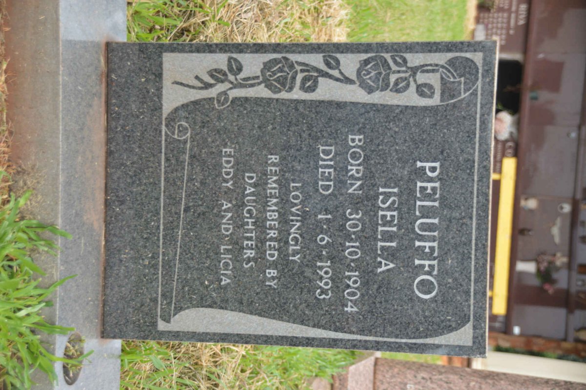 PELUFFO Isella 1904-1993