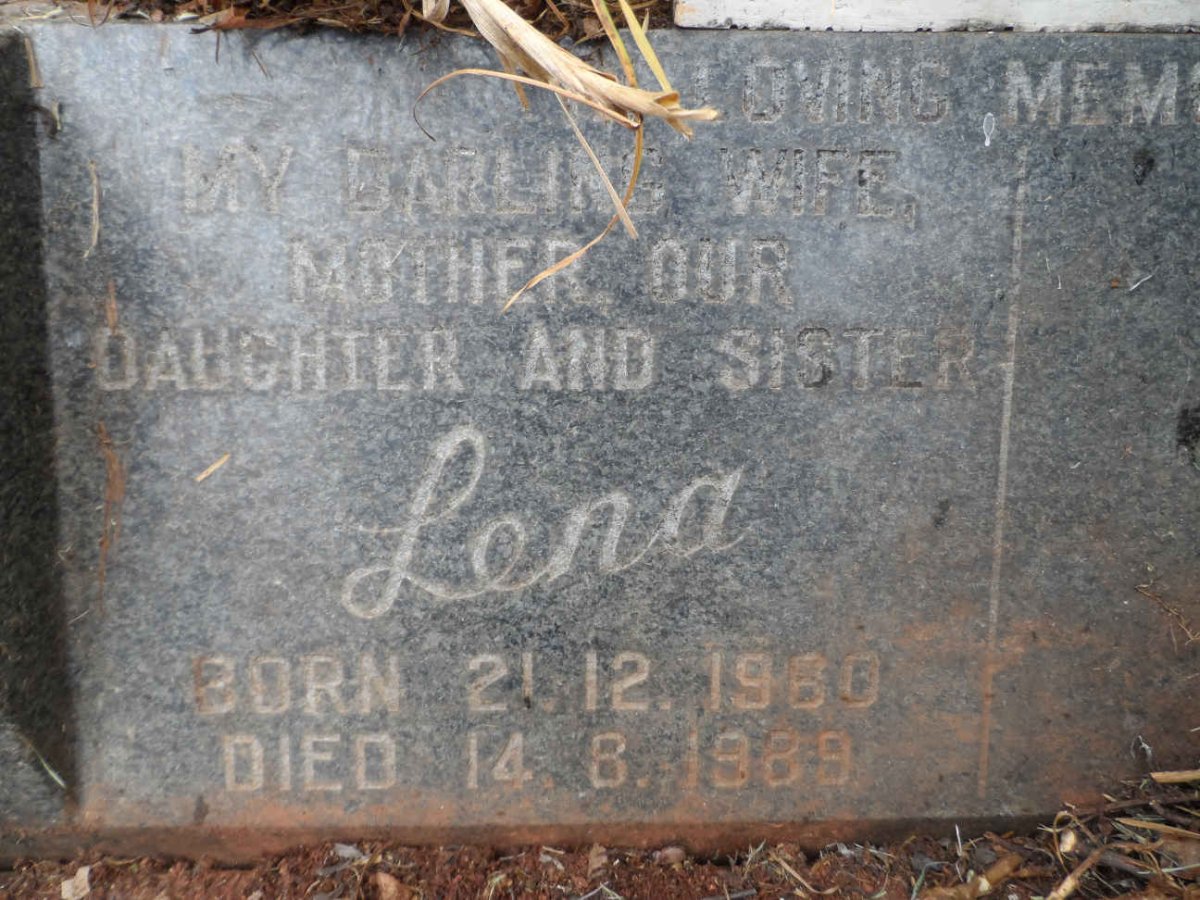 PEREIRA Lena 1960-1989
