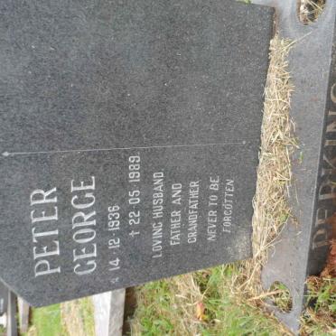 PERKINS Peter George 1936-1989