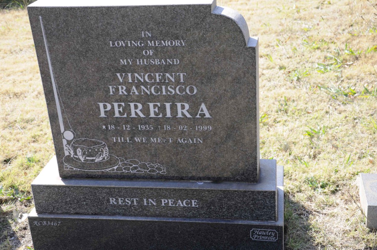 PEREIRA Vincent Francisco 1935-1999