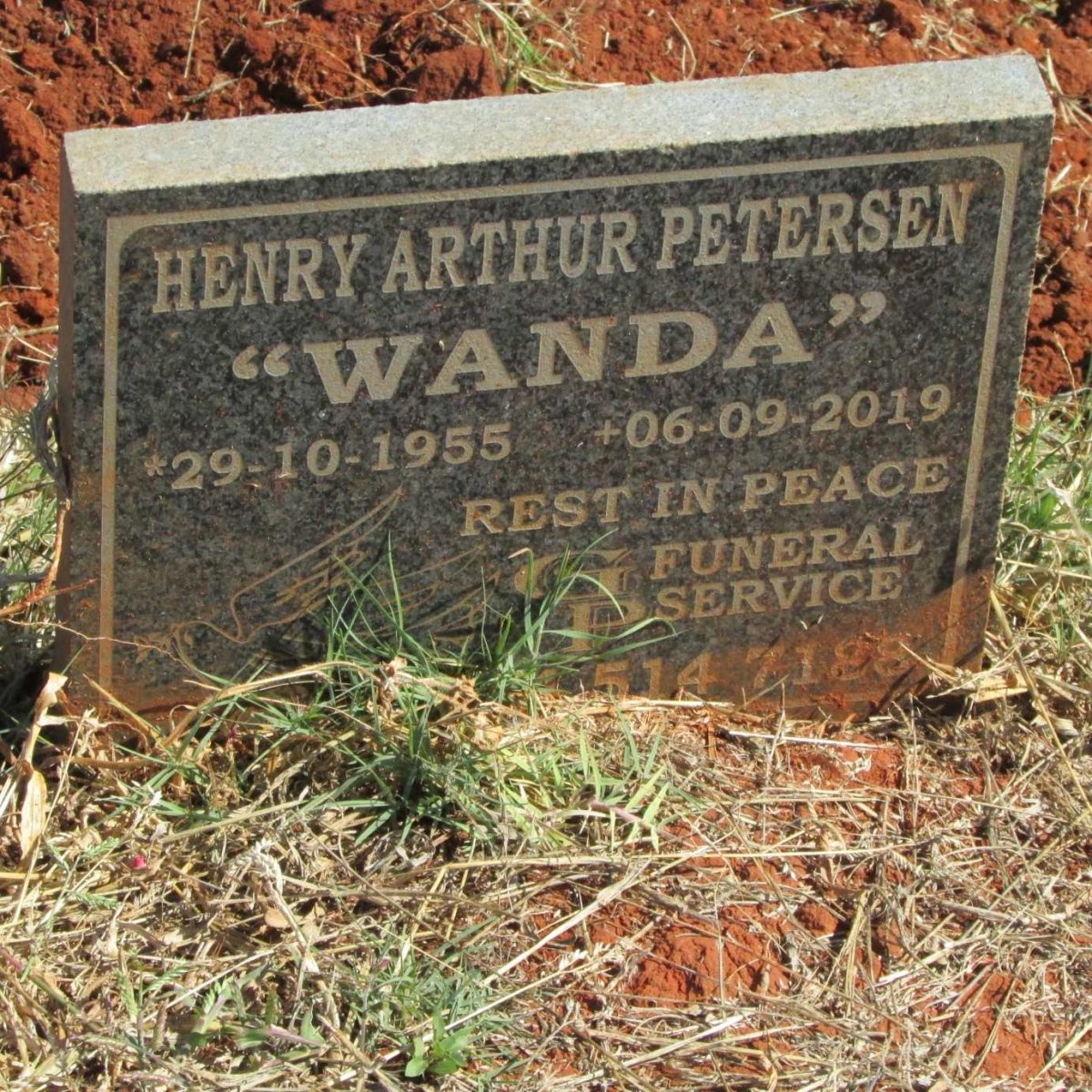 PETERSEN Henry Arthur 1955-2019
