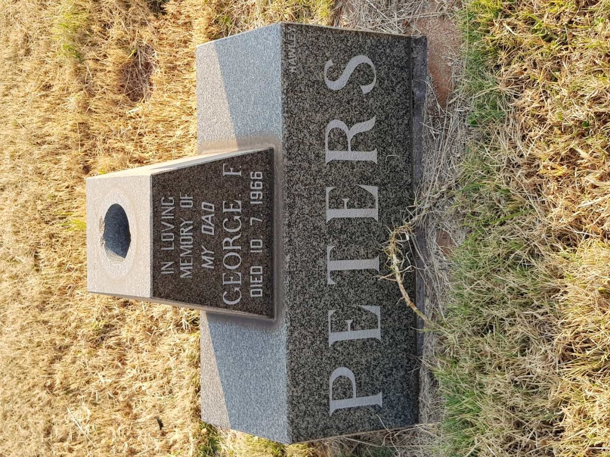 PETERS George F. -1966