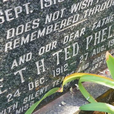 PHELPS E.T.H. 1912-1975 &amp; Kay 1913-1969