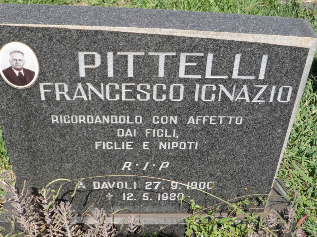 PITTELLI Francesco Ignazio 1900-1980
