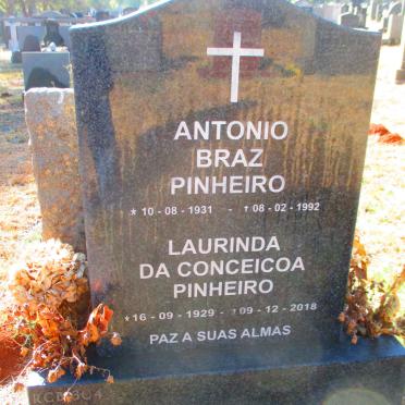 PINHEIRO Antonio Braz 1931-1992 &amp; Laurinda Da Conceicoa 1929-2018