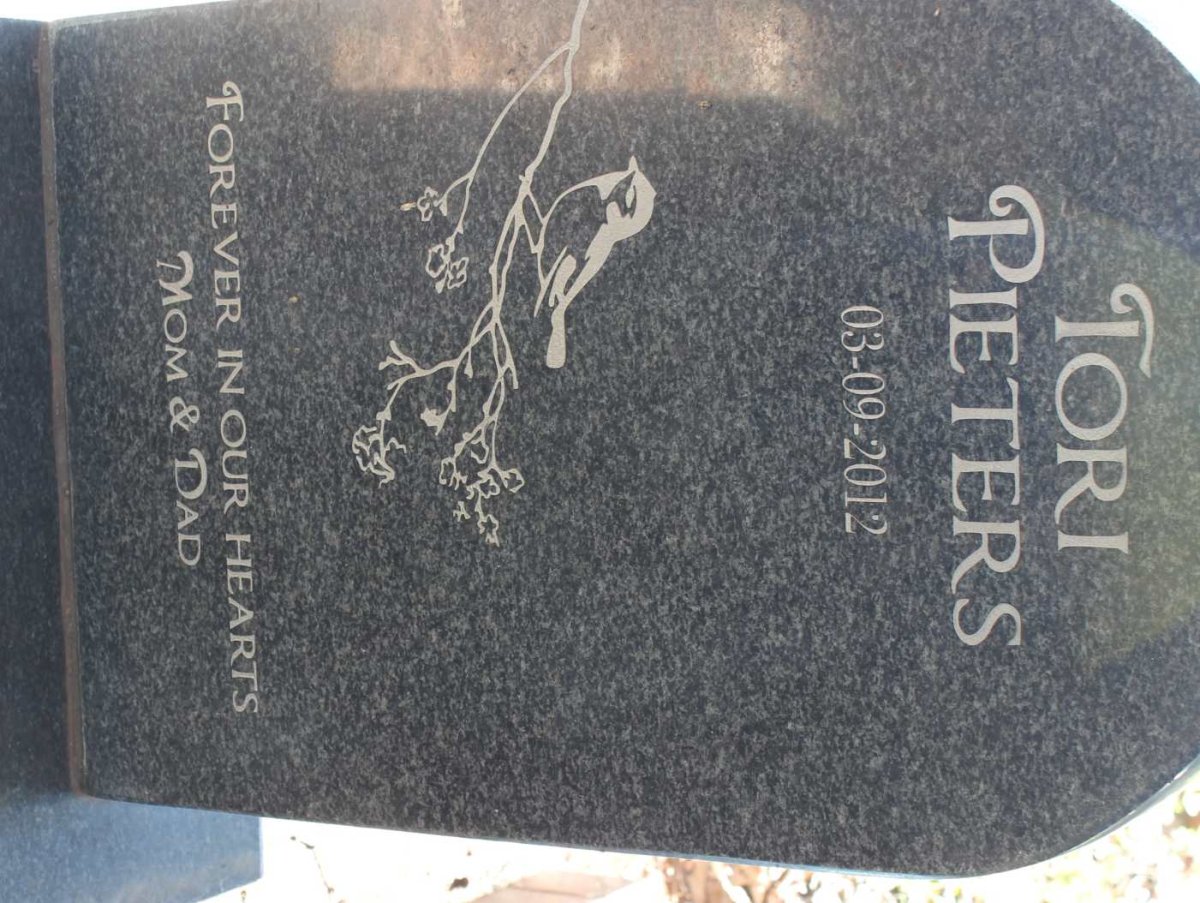 PIETERS Tori -2012
