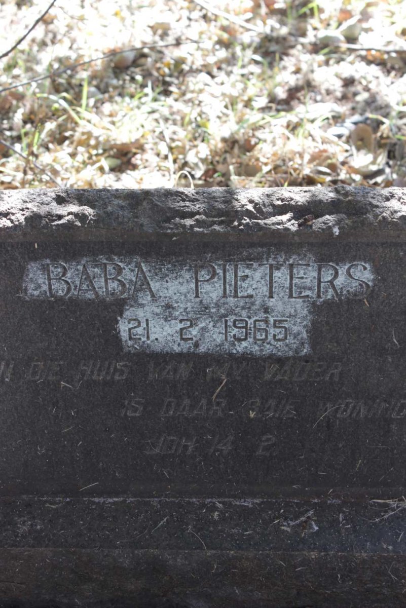 PIETERS ? 1965-1965