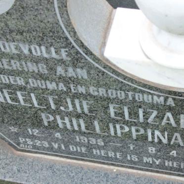 PIETERSE Johannes Josephus 1928-1990 &amp; Neeltjie Elizabetha Phillippina 1935-2000