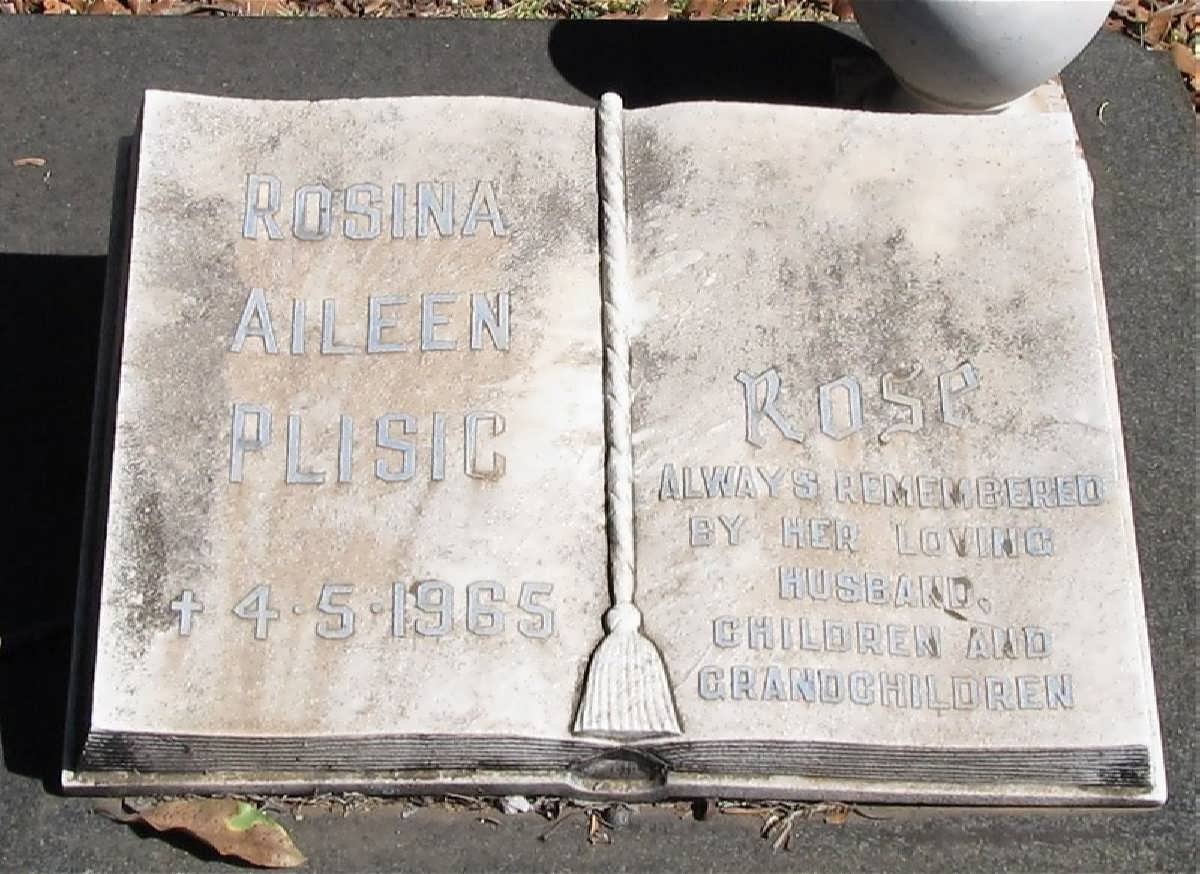 PLISIC Rosina Aileen -1965