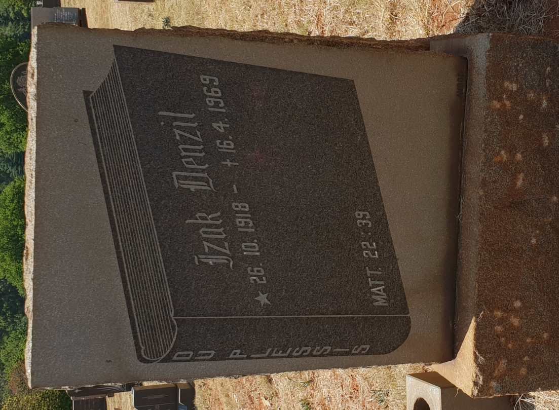 PLESSIS Izak Denzil, du 1918-1969