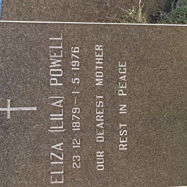 POWELL Eliza 1879-1976