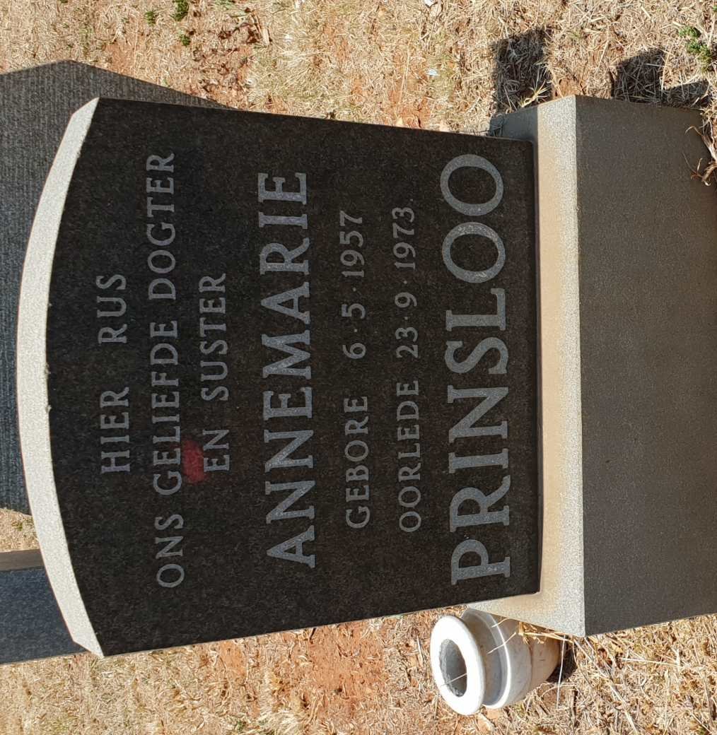 PRINSLOO Annemarie 1957-1973