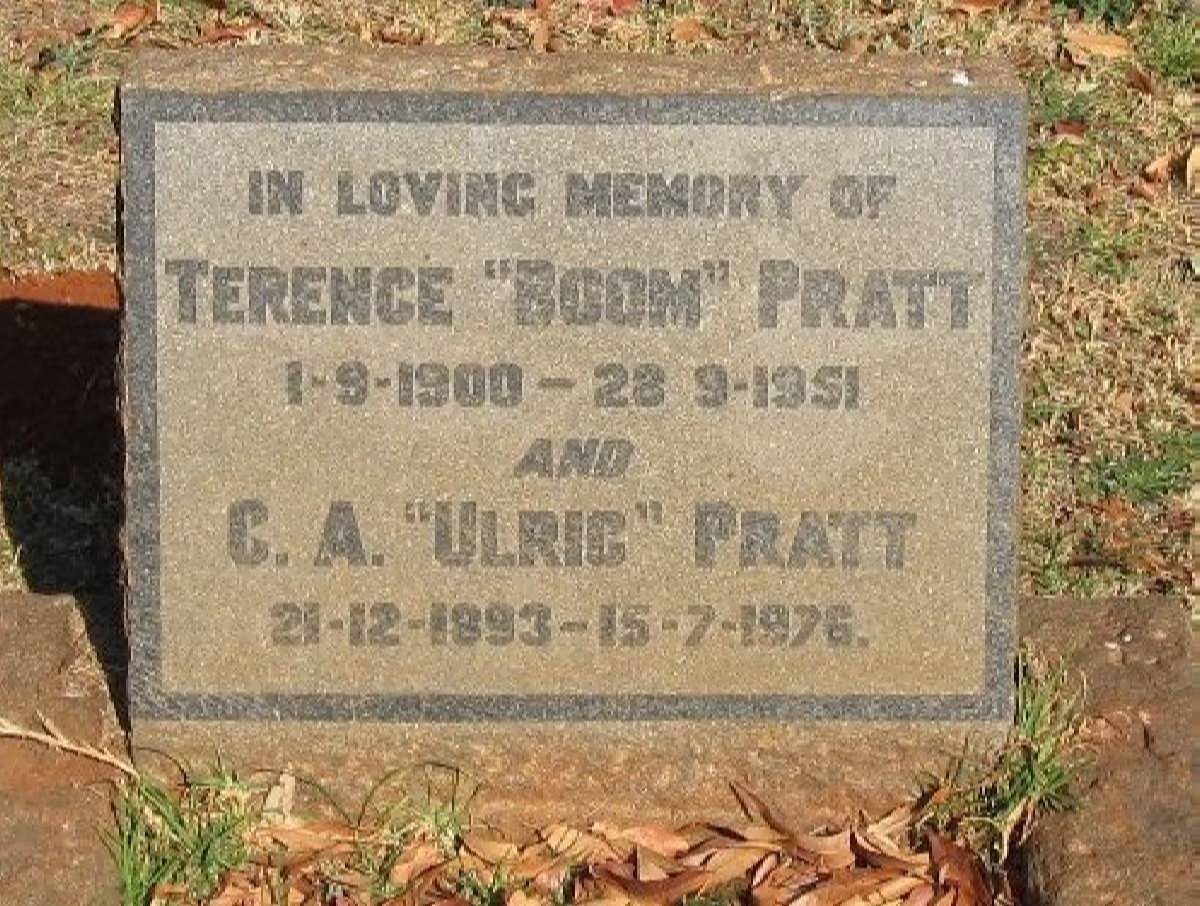 PRATT C.A. 1893-1976 :: PRATT Terence 1900-1951