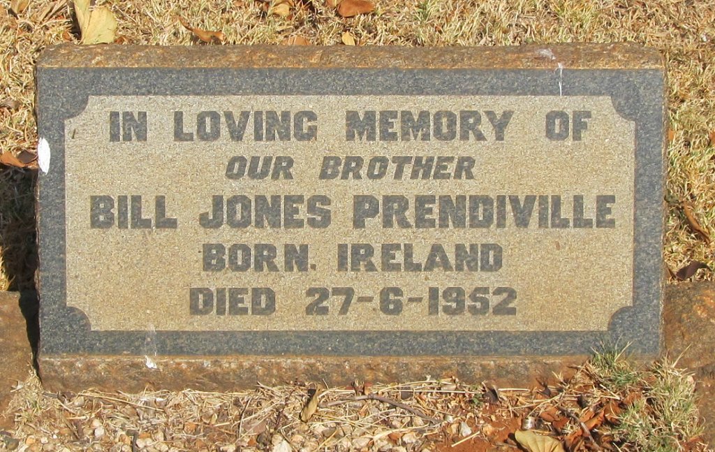 PRENDIVILLE Bill Jones -1952