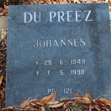 PREEZ Johannes, du 1949-1998