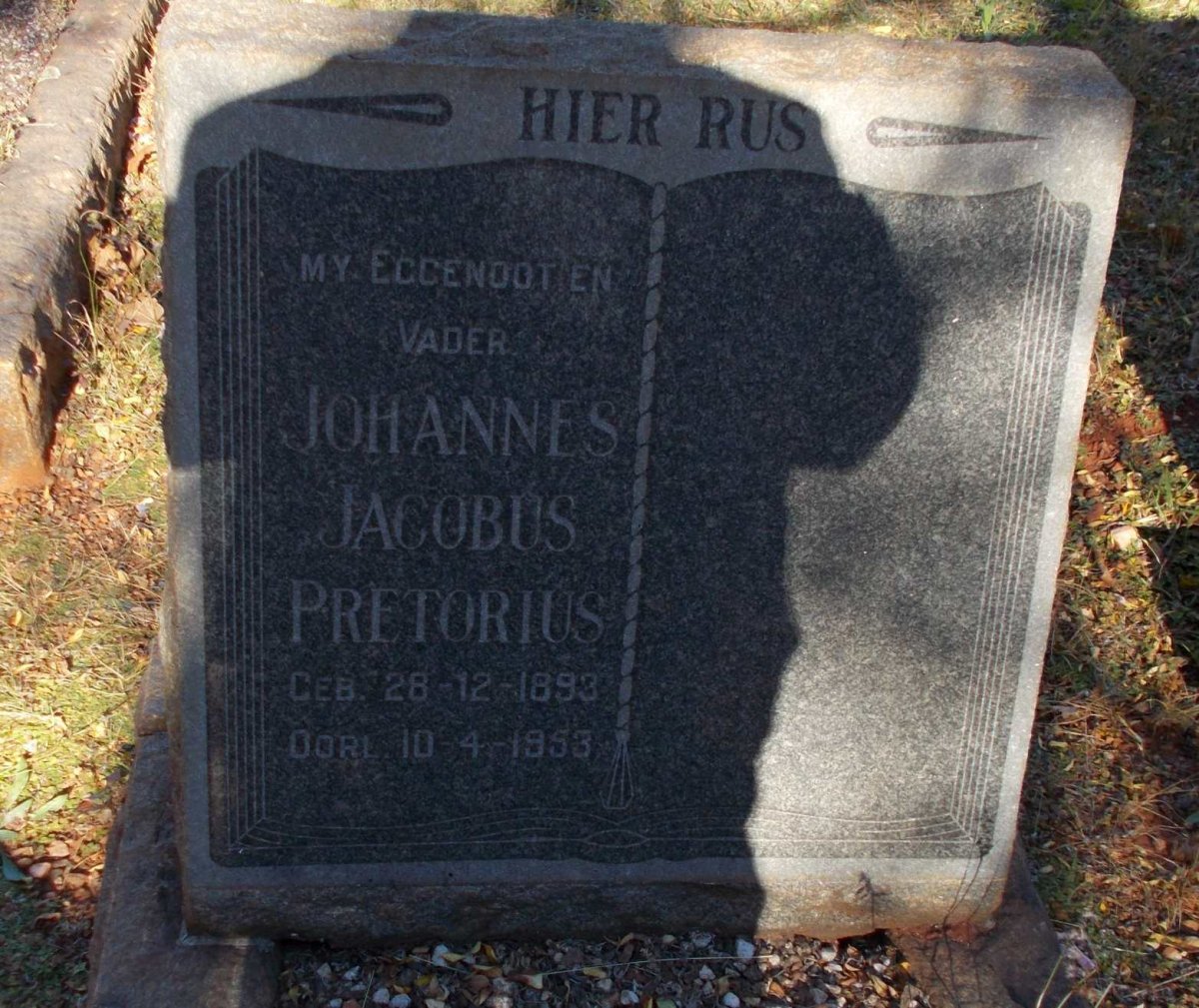 PRETORIUS Johannes Jacobus 1893-1953