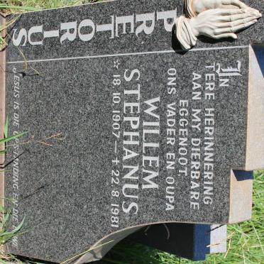 PRETORIUS Willem Stephanus 1907-1981