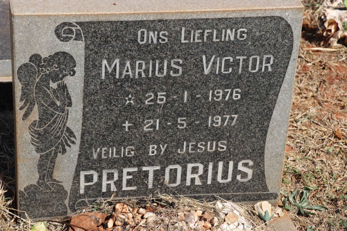 PRETORIUS Marius Victor 1976-1977