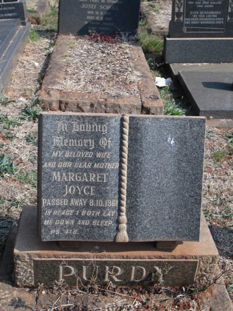 PURDY Margaret Joyce -1961