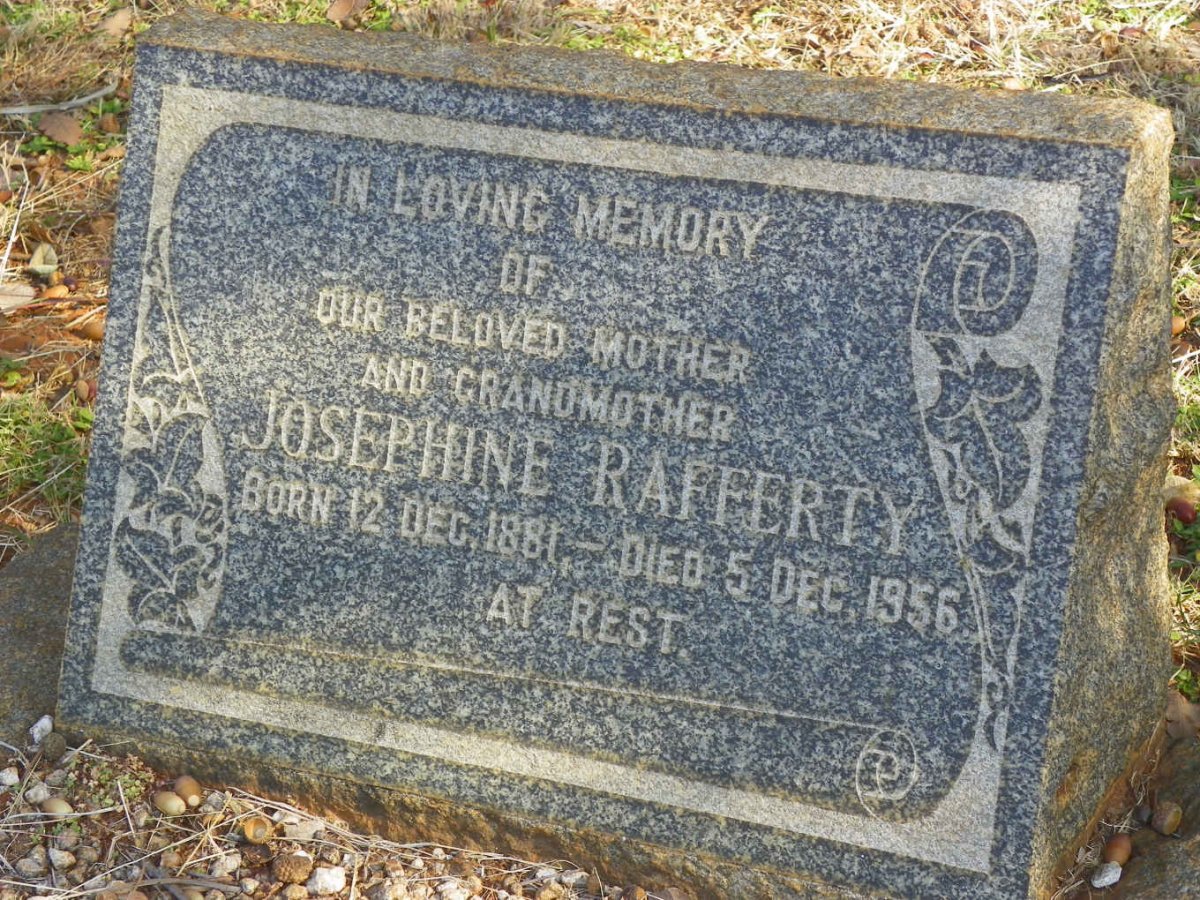 RAFFERTY Josephine 1881-1956